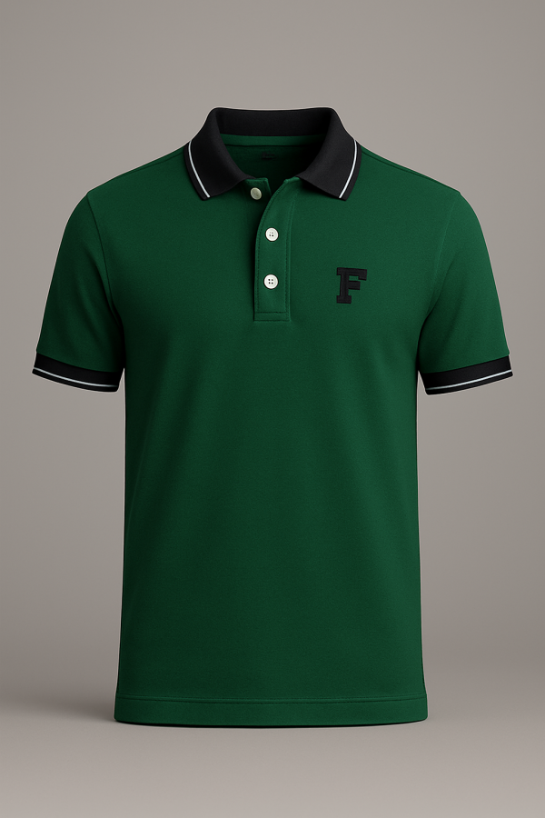 Kaos Polo F – Forest Green