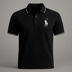 Polo Hitam Rider Series